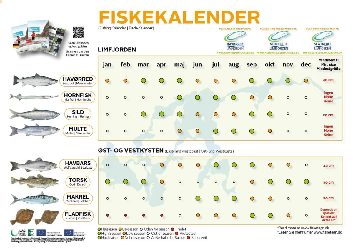 Viskalender voor de Limfjord
