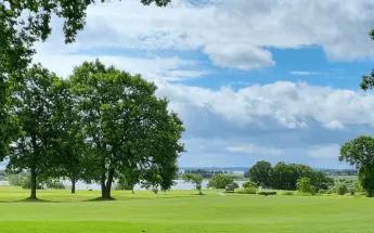 Golfbaan vlak bij de camping