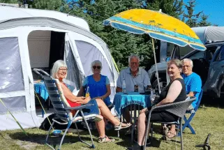 Hygge på en sæsonplads