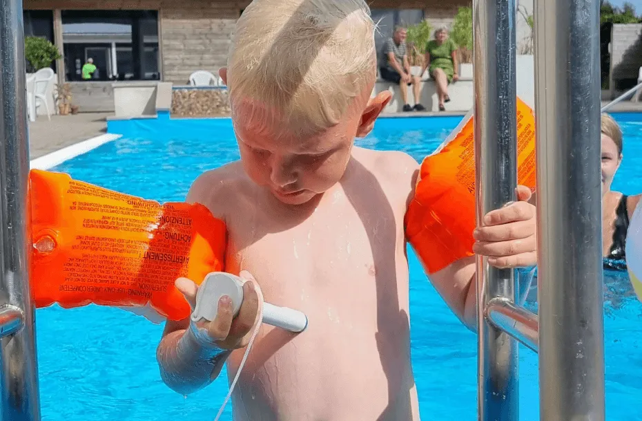 Temperatuur in het zwembad
